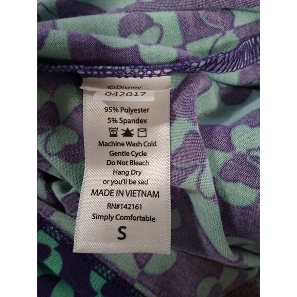 NWT Lularoe Women's Small Minnie Mouse Blue Irma Tee - Picture 5 of 5